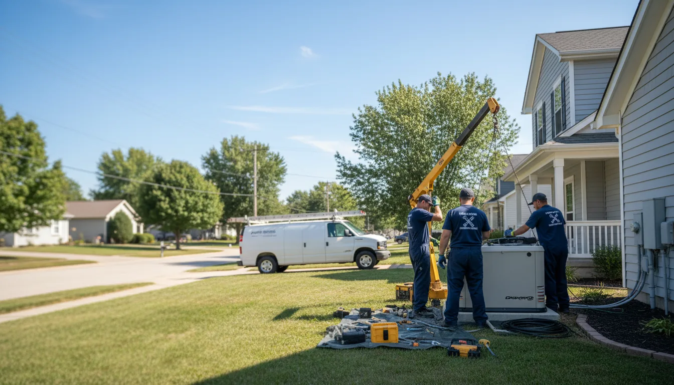 Generator Installation in Mulberry, KS near me